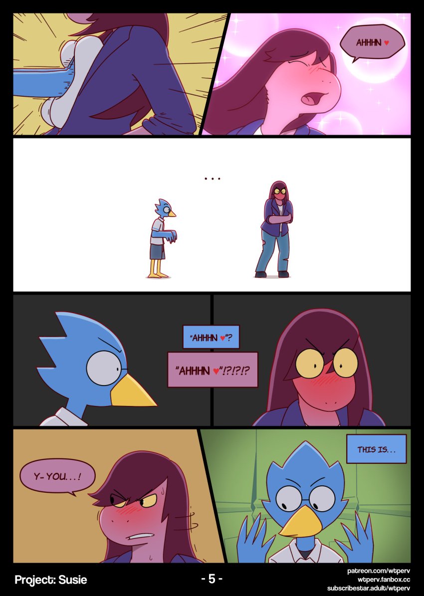 Project Susie X Berdly Deltarune page 6 full