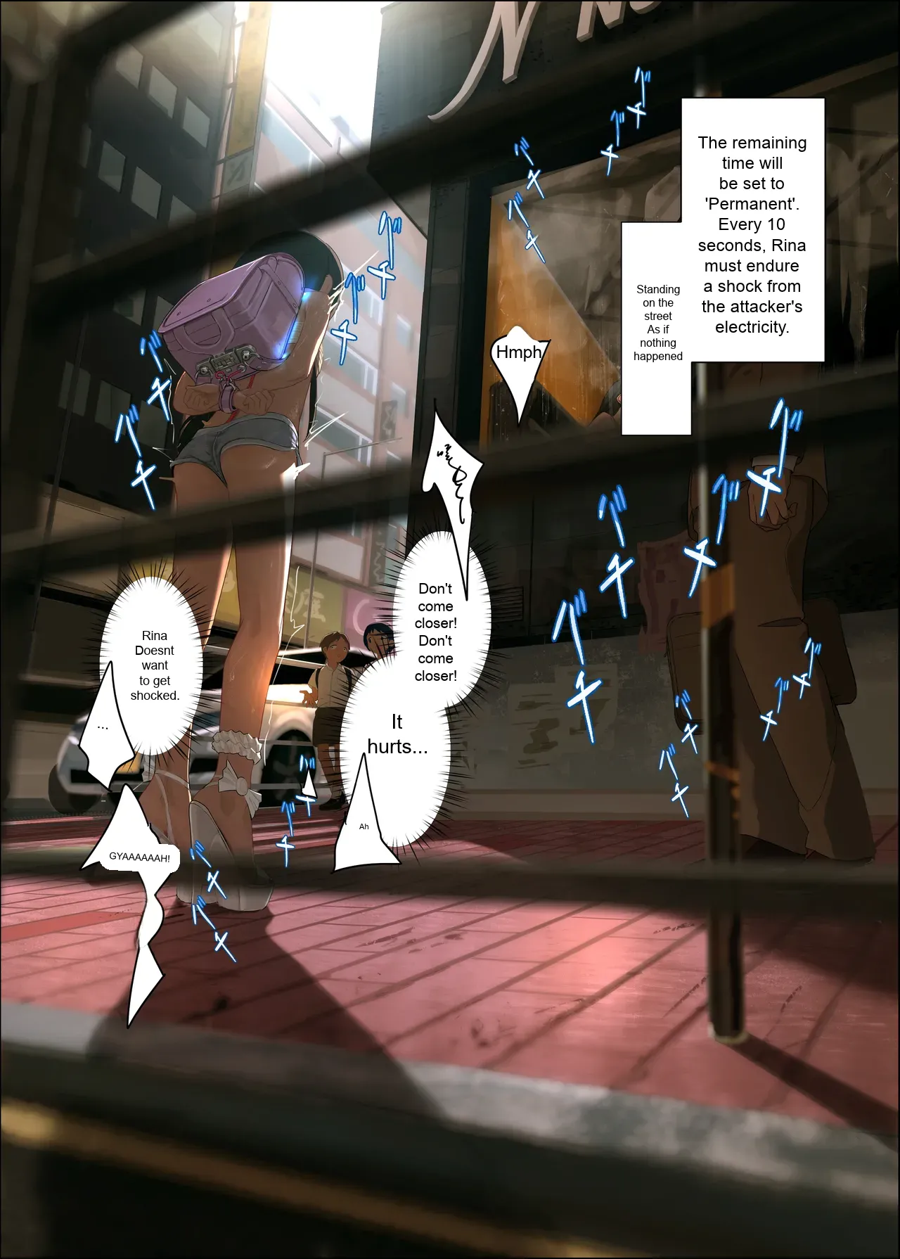 Standing in the sweltering heat on the street page 9 full