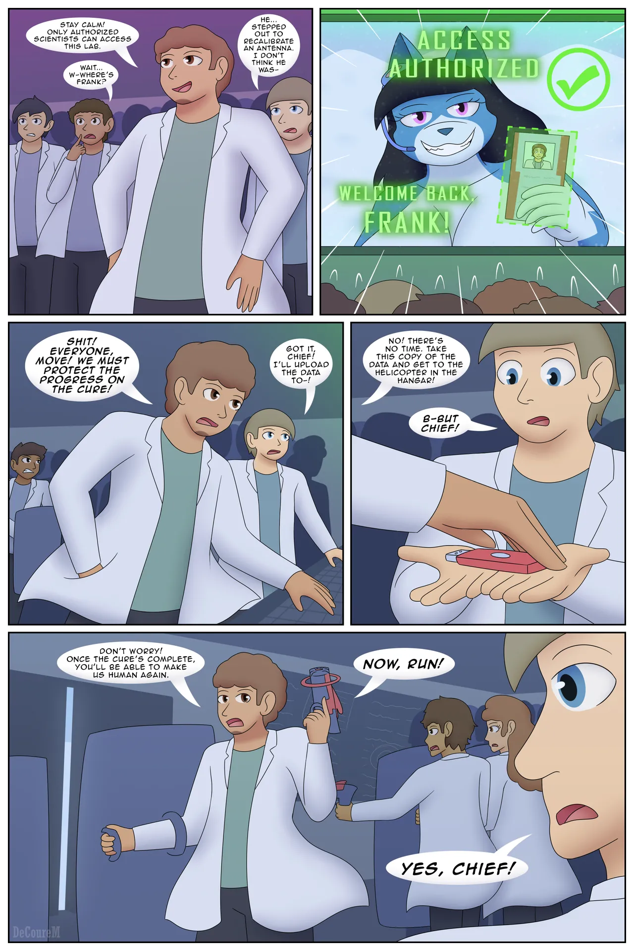 DeCoureM Attack of the Alien Vixens page 3 full