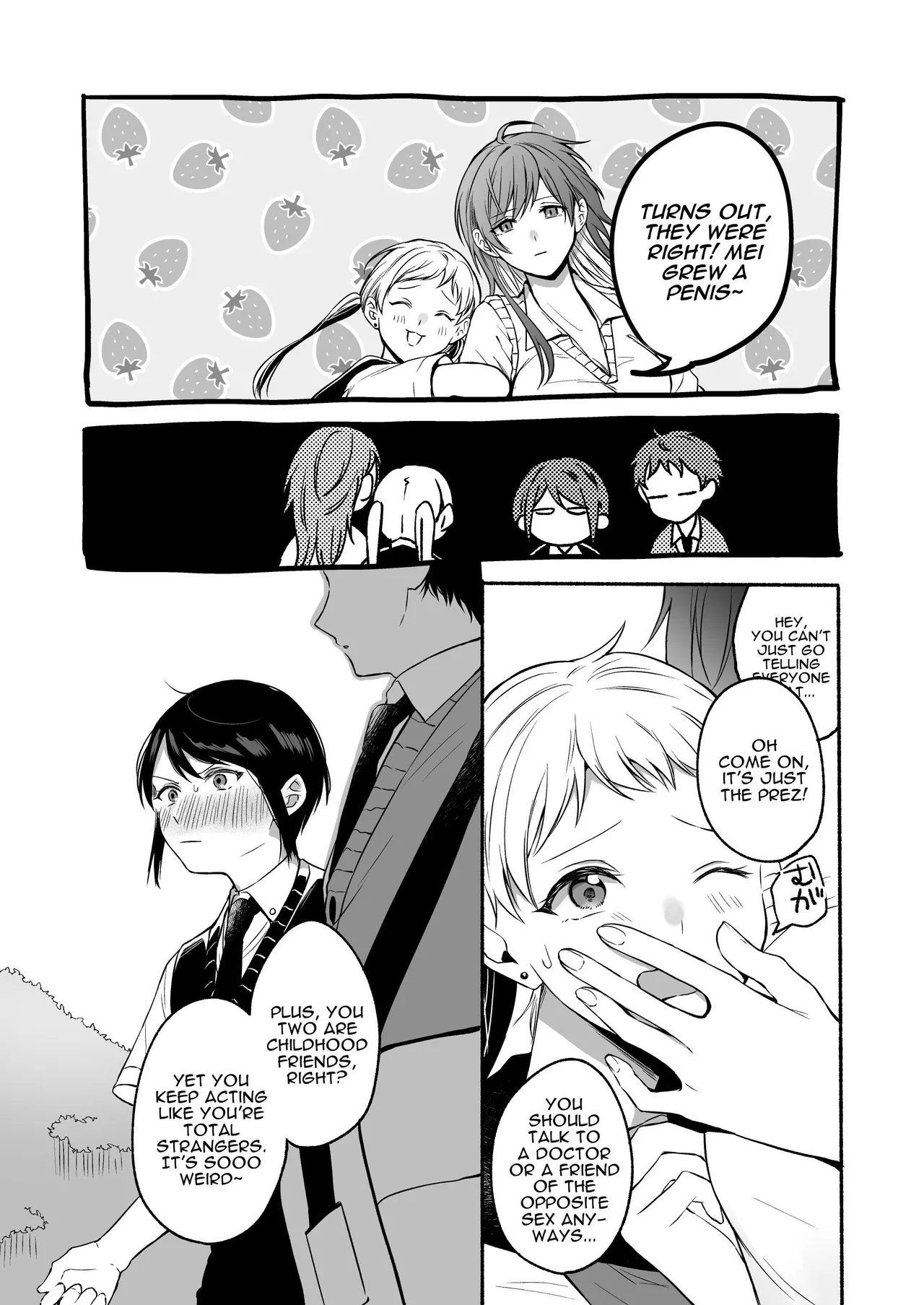 Seiki Gyakuten 2 | Genital Swap 2 ~even if we cannot return to being friends~ page 7 full