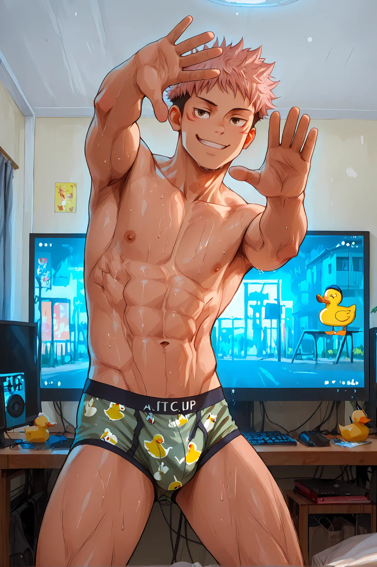 My Yaoi Digital Artwork Part 4 - Jujutsu Kaisen Special page 7 full
