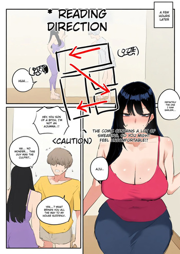 Comic about giving proper discipline to the downstairs neighbor lady... cover