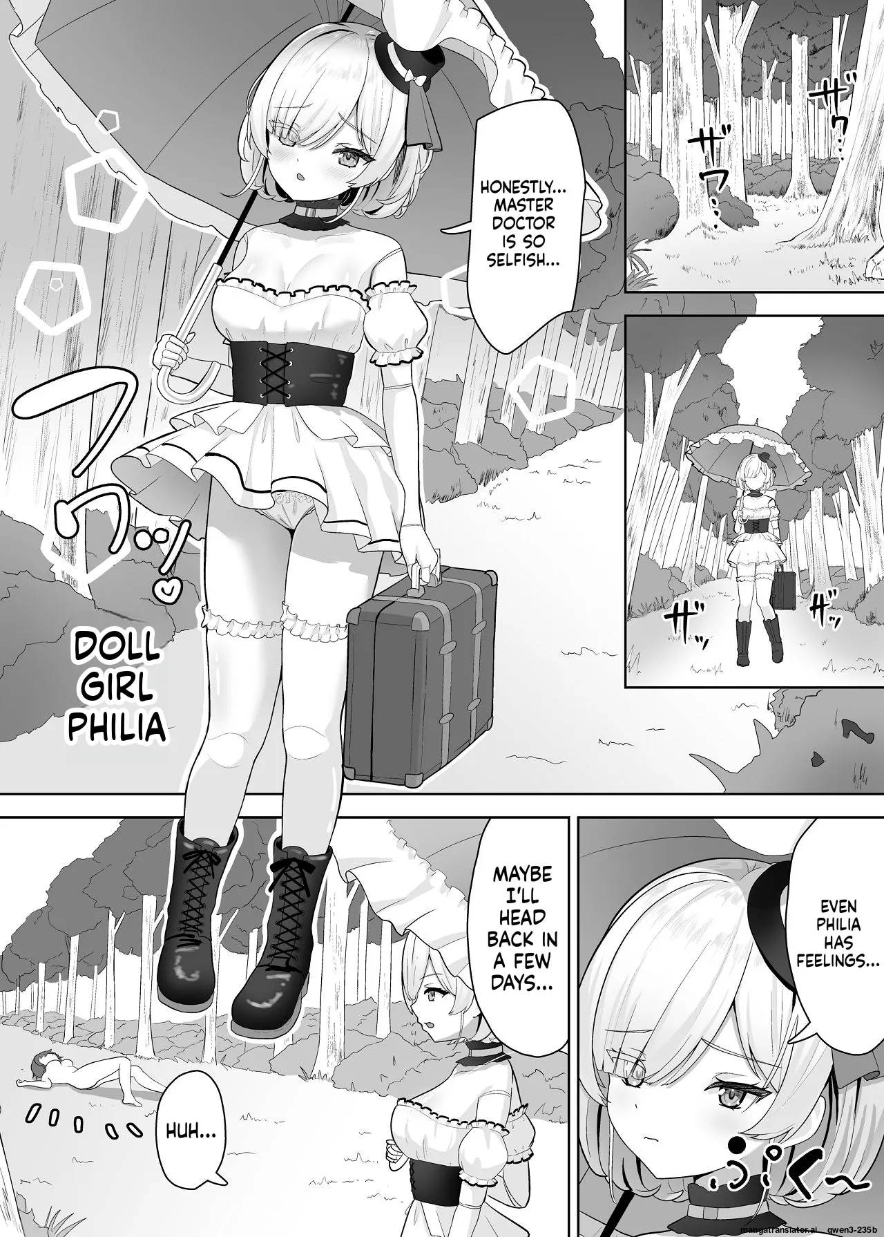 Muku na Ningyou Shoujo to Tsuyoki na Succubus no Yuri Yuugi page 4 full