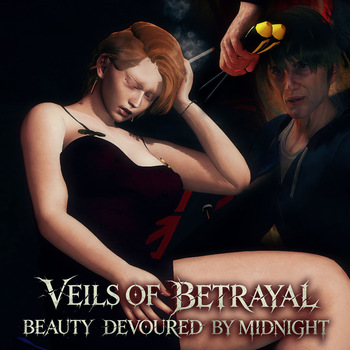 Veils of Betrayal - Beauty Devoured by Midnight  cover