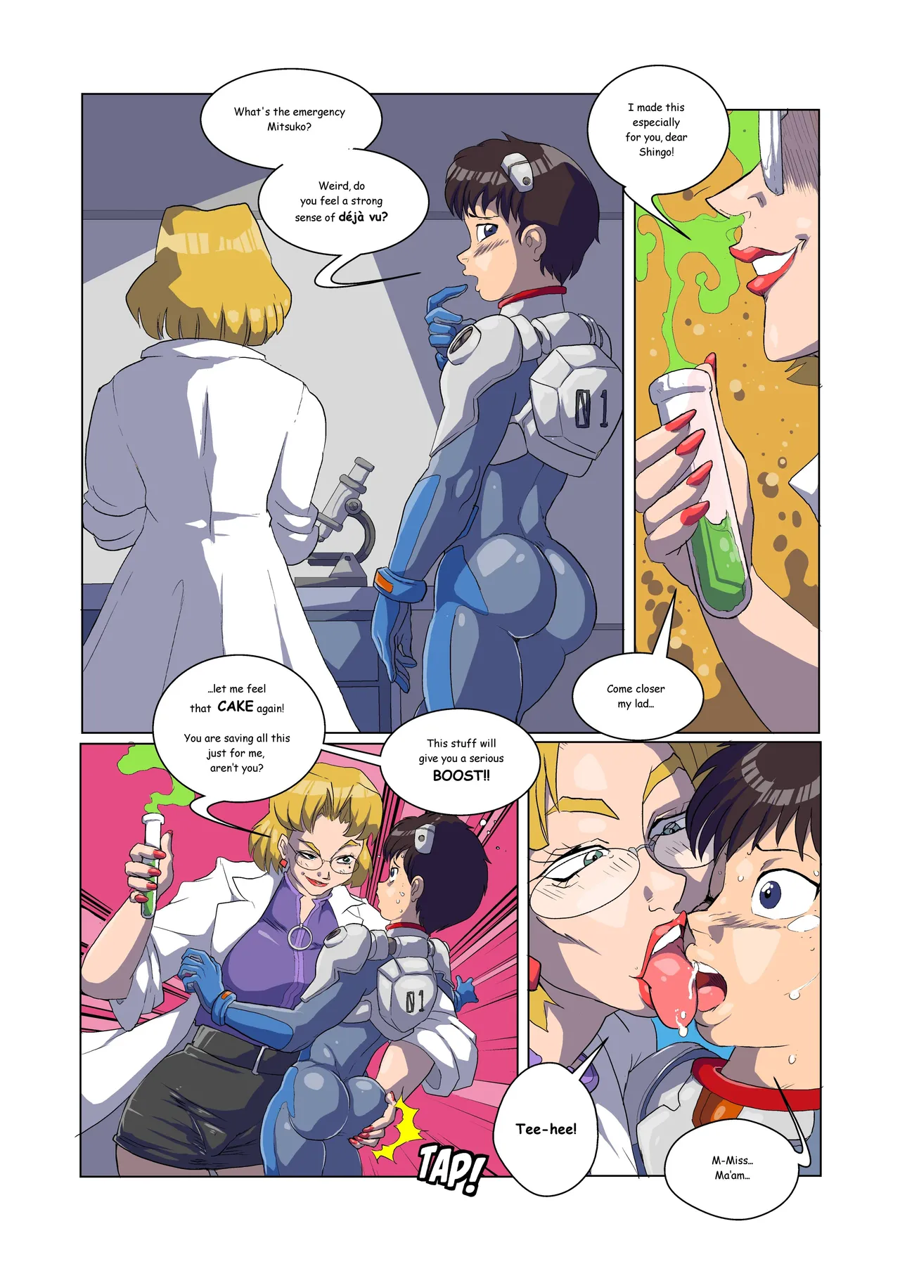 Power up #1 remastered page 2 full