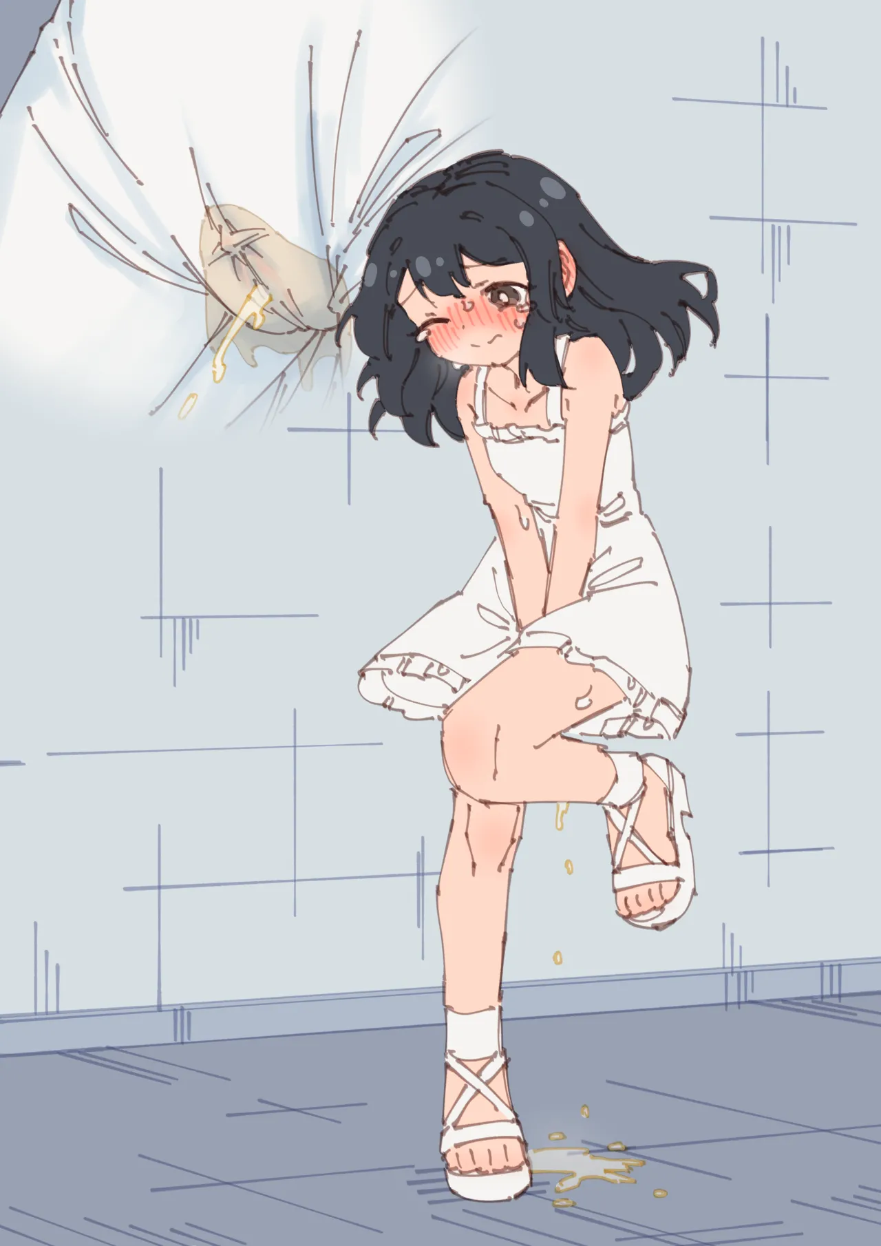 Toilet Omorashi page 9 full