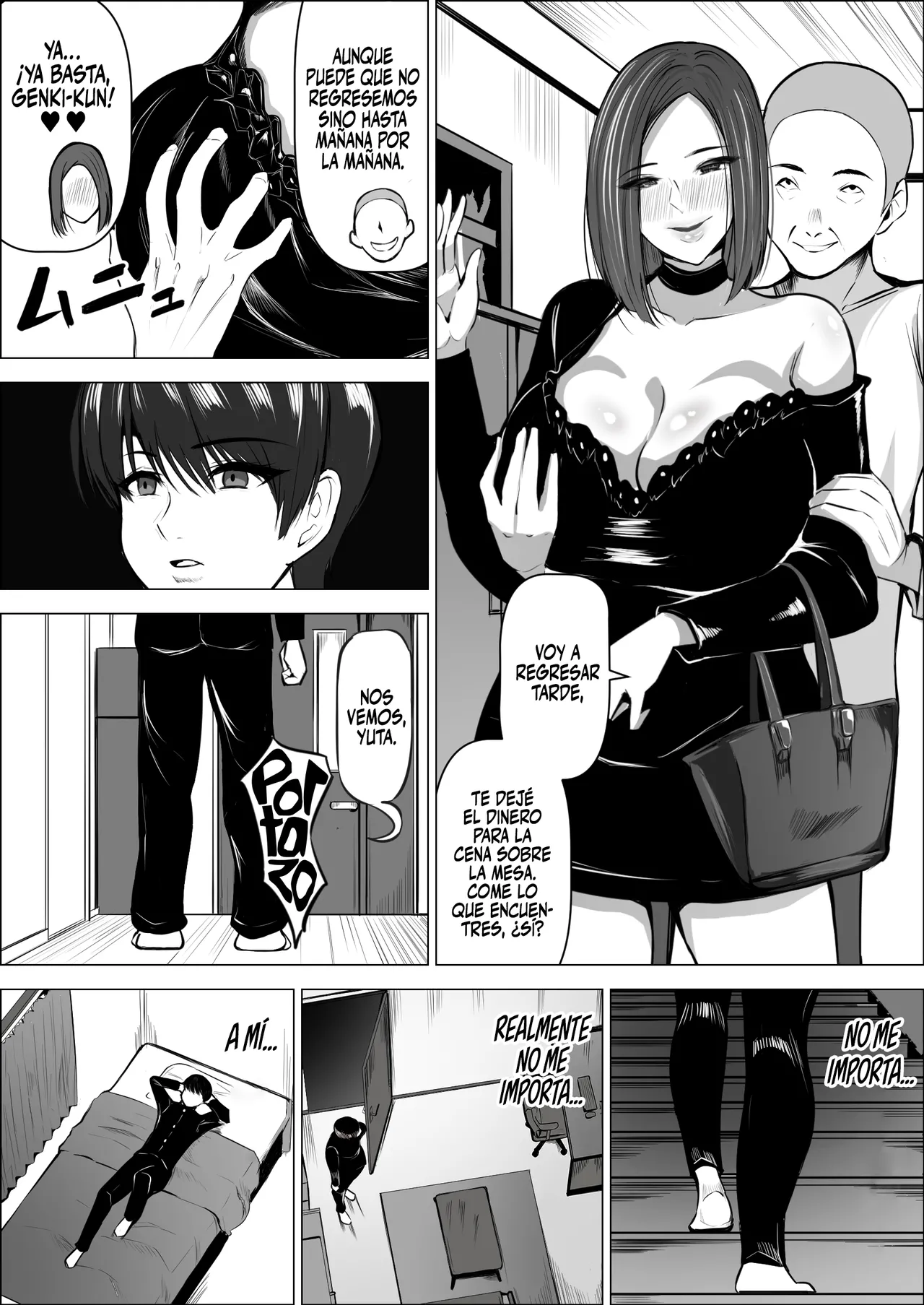 Boku no Daisuki na Kaa-san ga Namaiki na Tomodachi no Tsugou no Ii SeFri ni Natta Wake 2｜Como mi querida madre se convirtio en la amiga con derechos de mi arrogante amigo 2 page 8 full