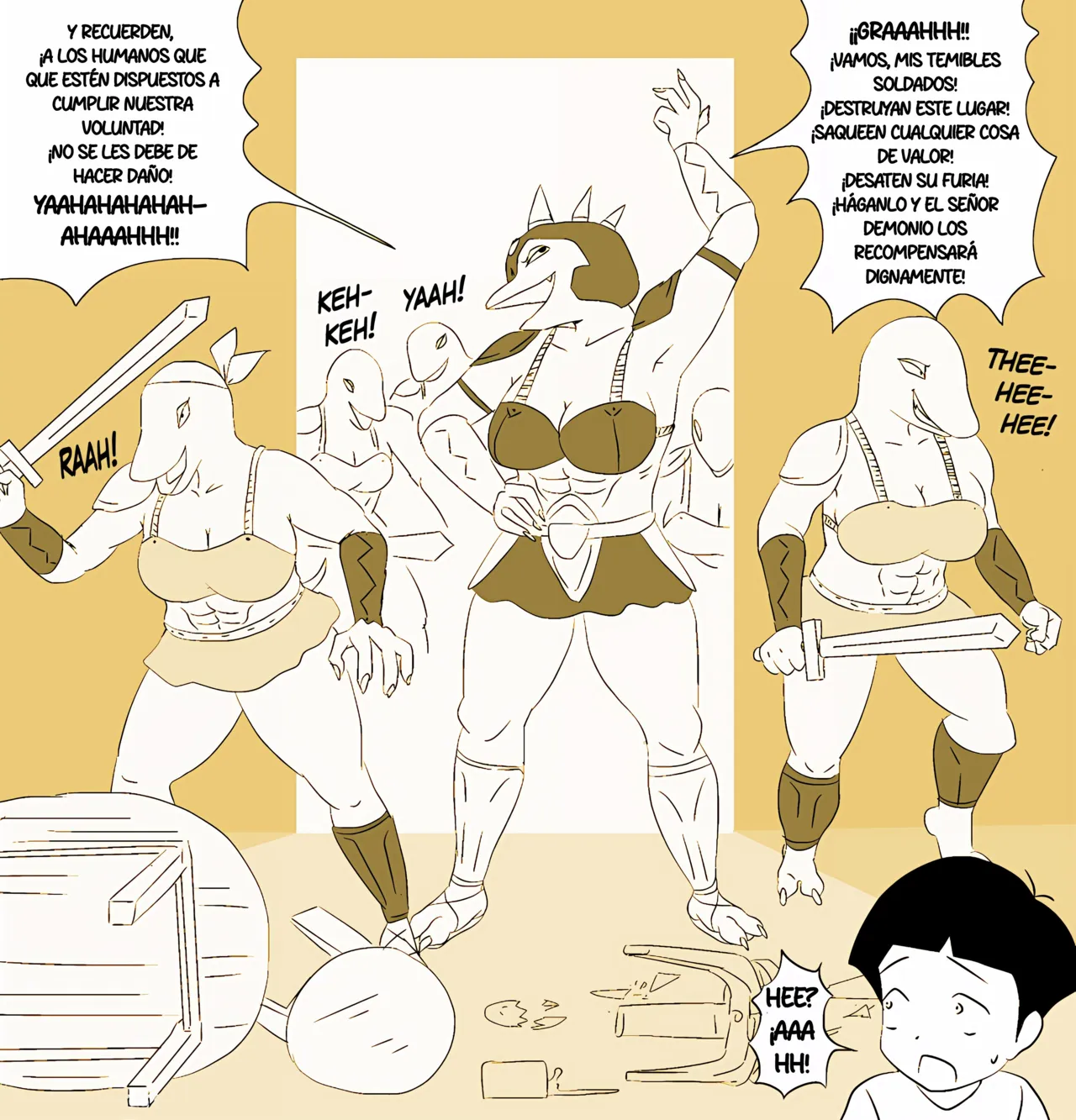El ejército del señor demonio ♥ la invasión page 5 full