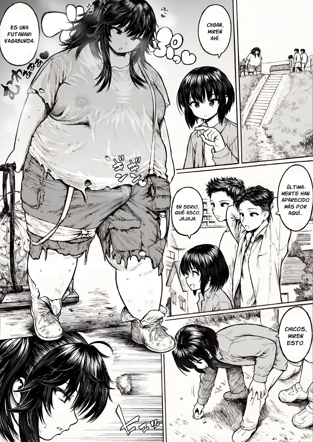 Futanari Debu Homeless page 3 full