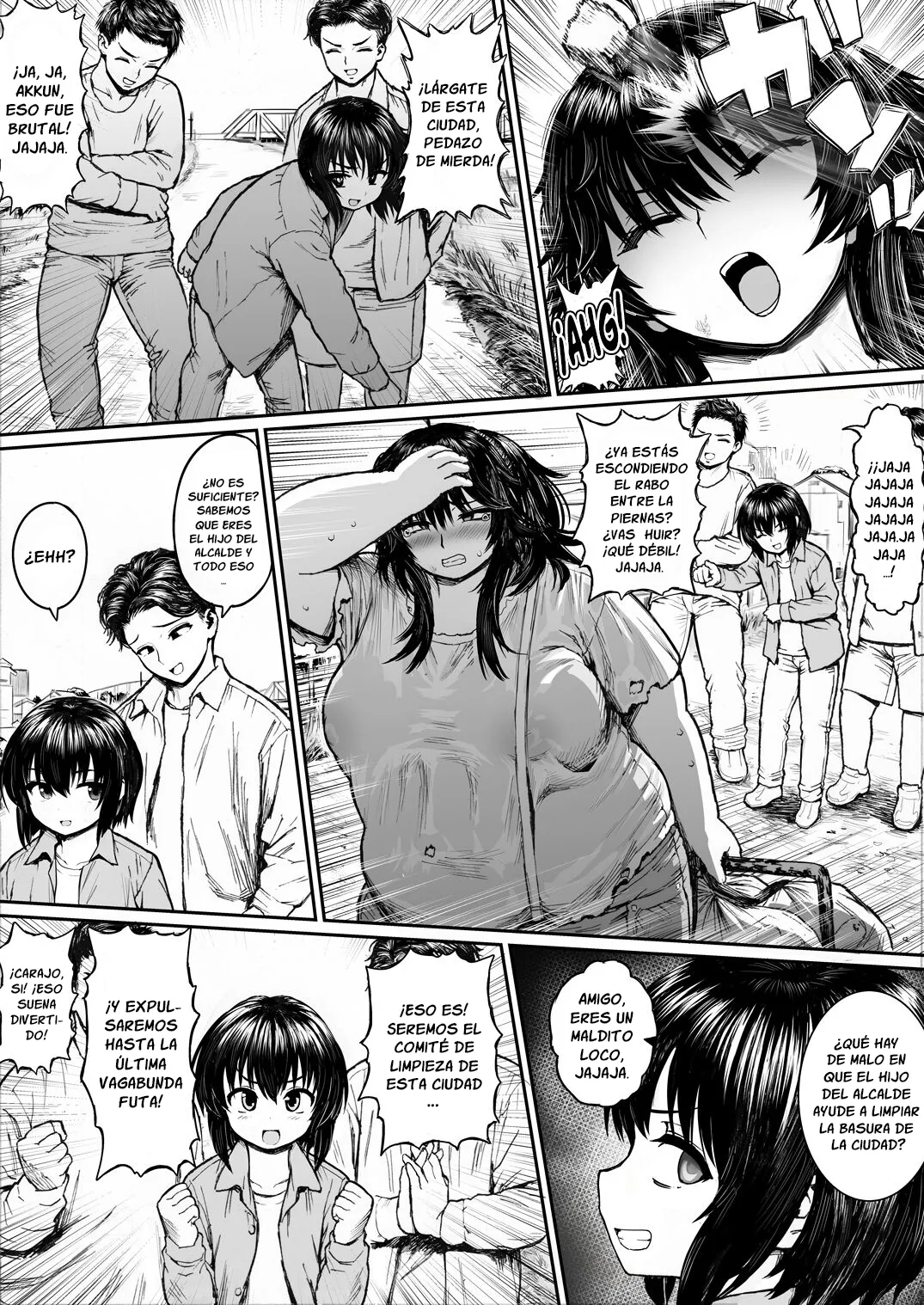 Futanari Debu Homeless page 4 full