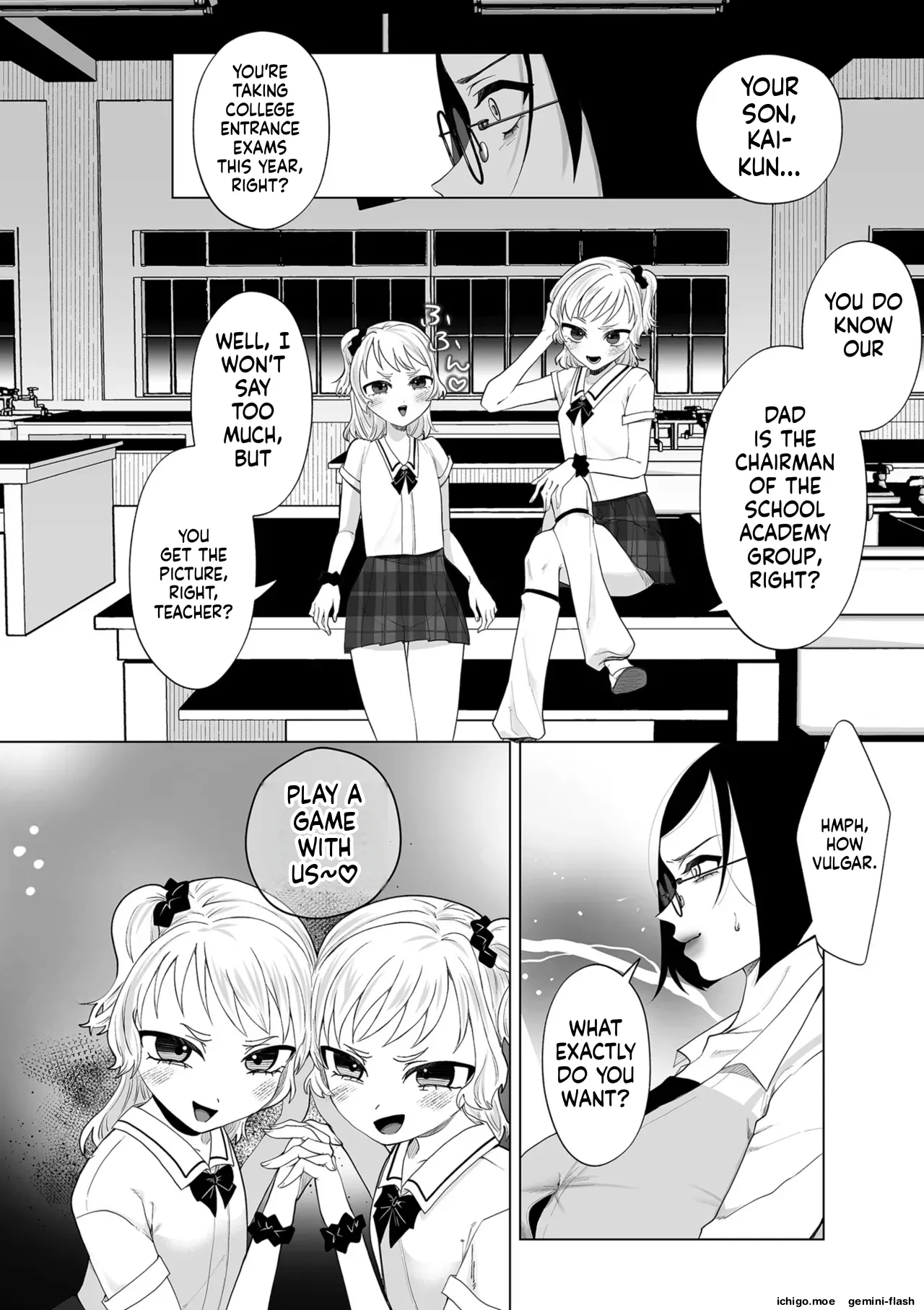 The Masochistic Female Teacher page 4 full