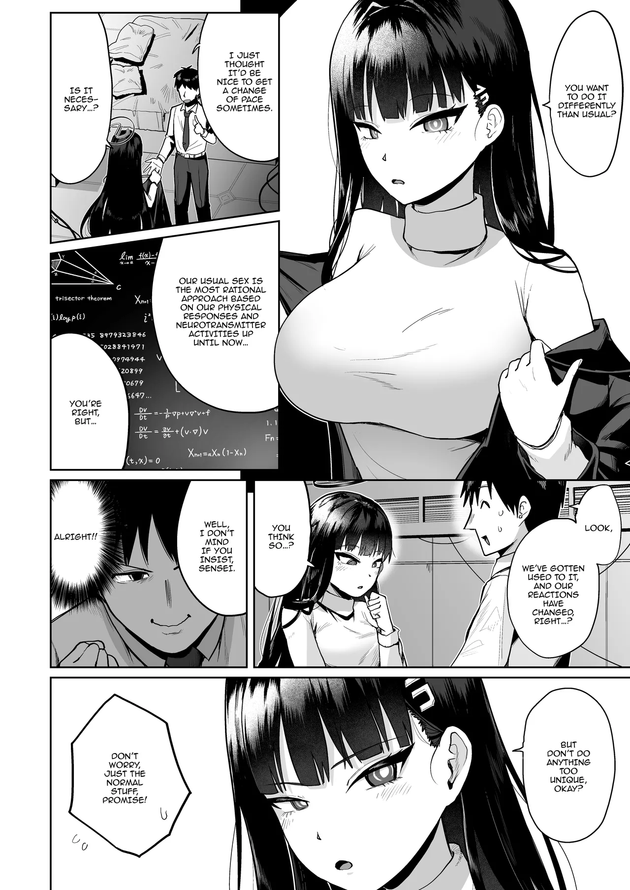 Rio no Gouriteki Sex to Sensei no Higouriteki Sex | Rio's Logical Sex and Sensei's Illogical Sex page 5 full