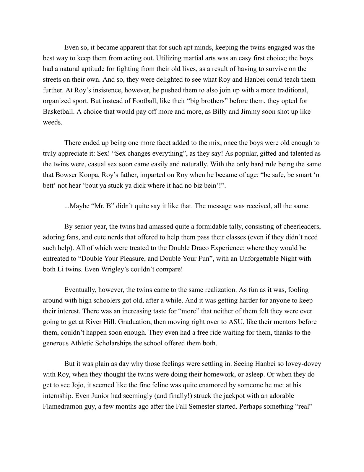 &amp; Treiii  Roommates - Rise of the Double Draco: Part 1 page 4 full