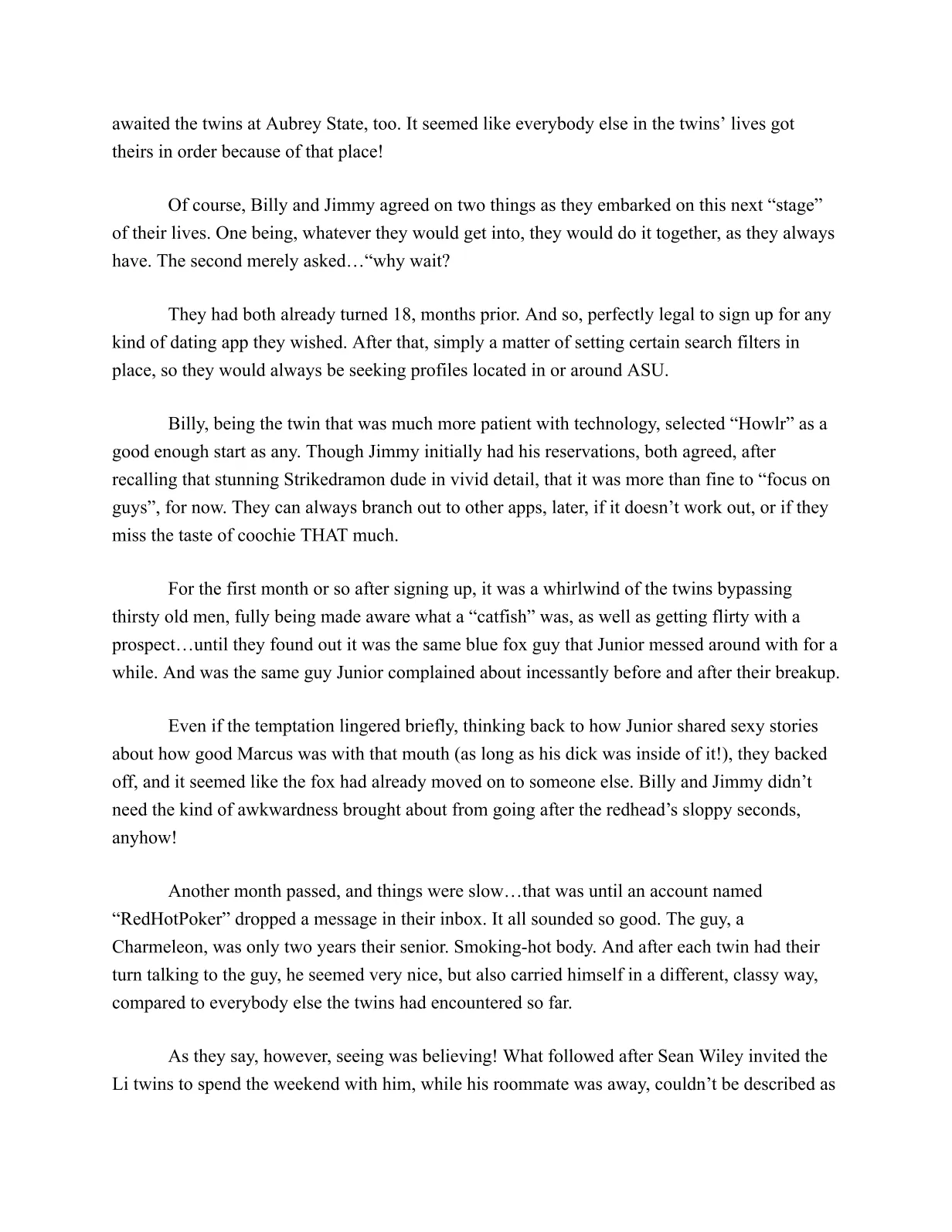 &amp; Treiii  Roommates - Rise of the Double Draco: Part 1 page 5 full