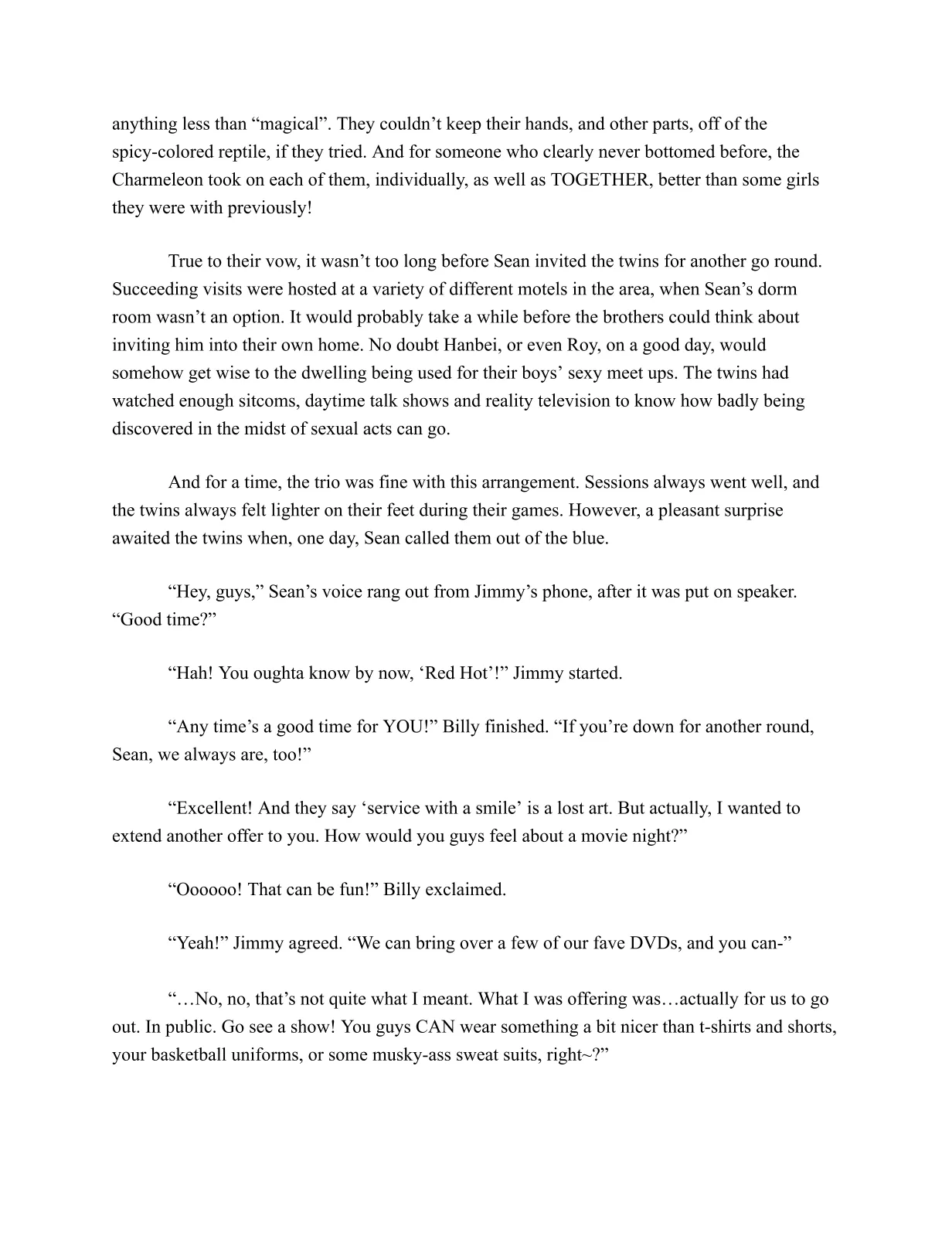 &amp; Treiii  Roommates - Rise of the Double Draco: Part 1 page 6 full