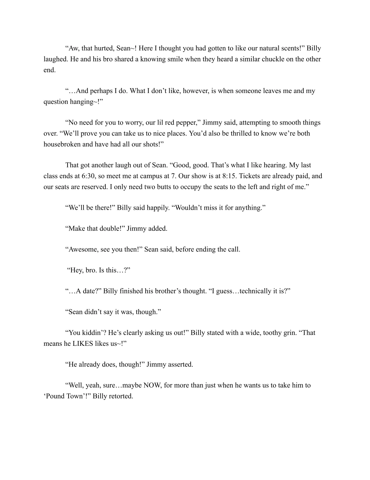 &amp; Treiii  Roommates - Rise of the Double Draco: Part 1 page 7 full