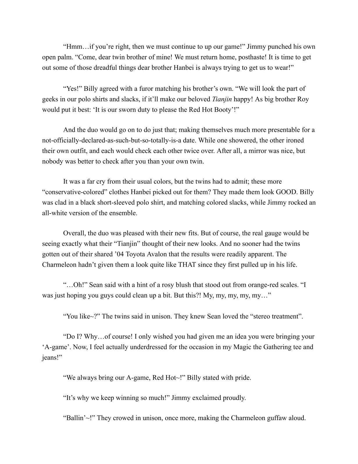 &amp; Treiii  Roommates - Rise of the Double Draco: Part 1 page 8 full