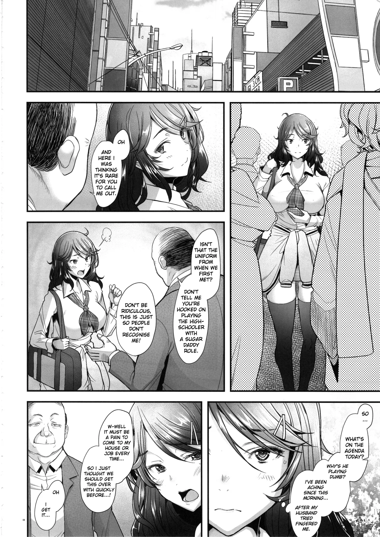 Papakatsu Shitara Namahame Sareta Wakazuma Daraku Hen page 5 full