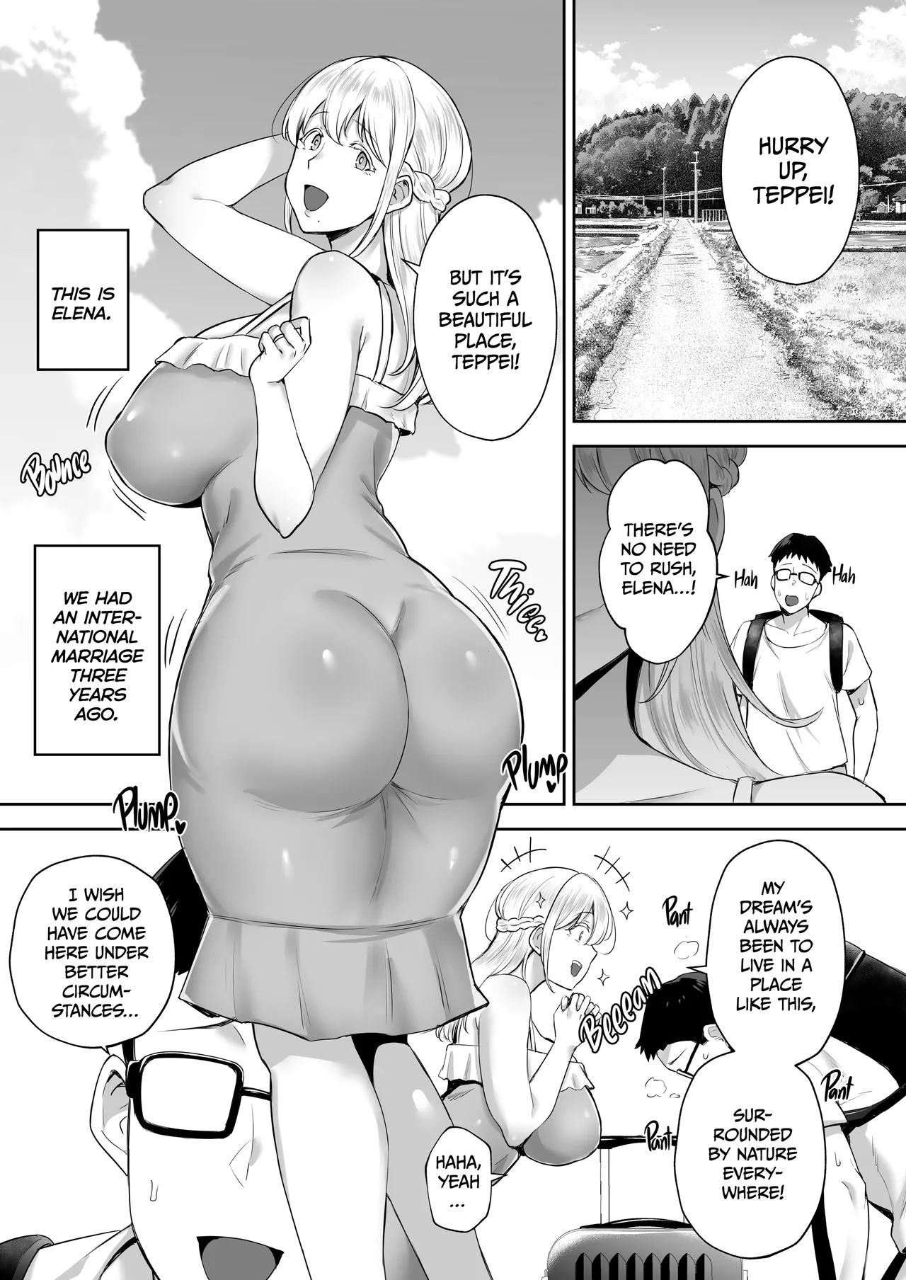 Big Boobed Wife Fucking My Uncle Behind My Back! 1 page 1 full