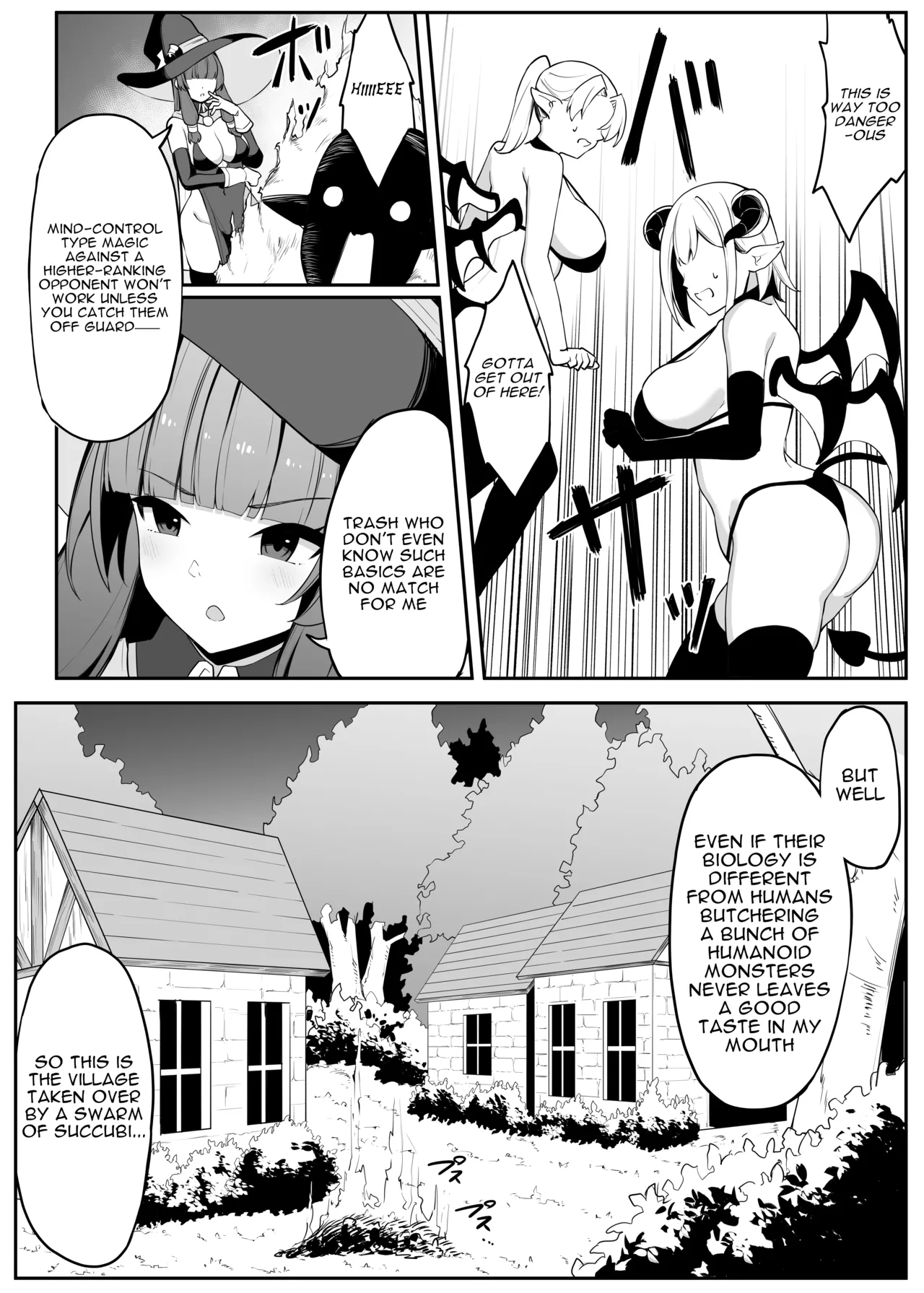 Saikyou Witch ga Succubus ni Miryou Sarete Haiboku Suru Hanashi | How the Strongest Witch Was Charmed and Defeated by a Succubus page 5 full