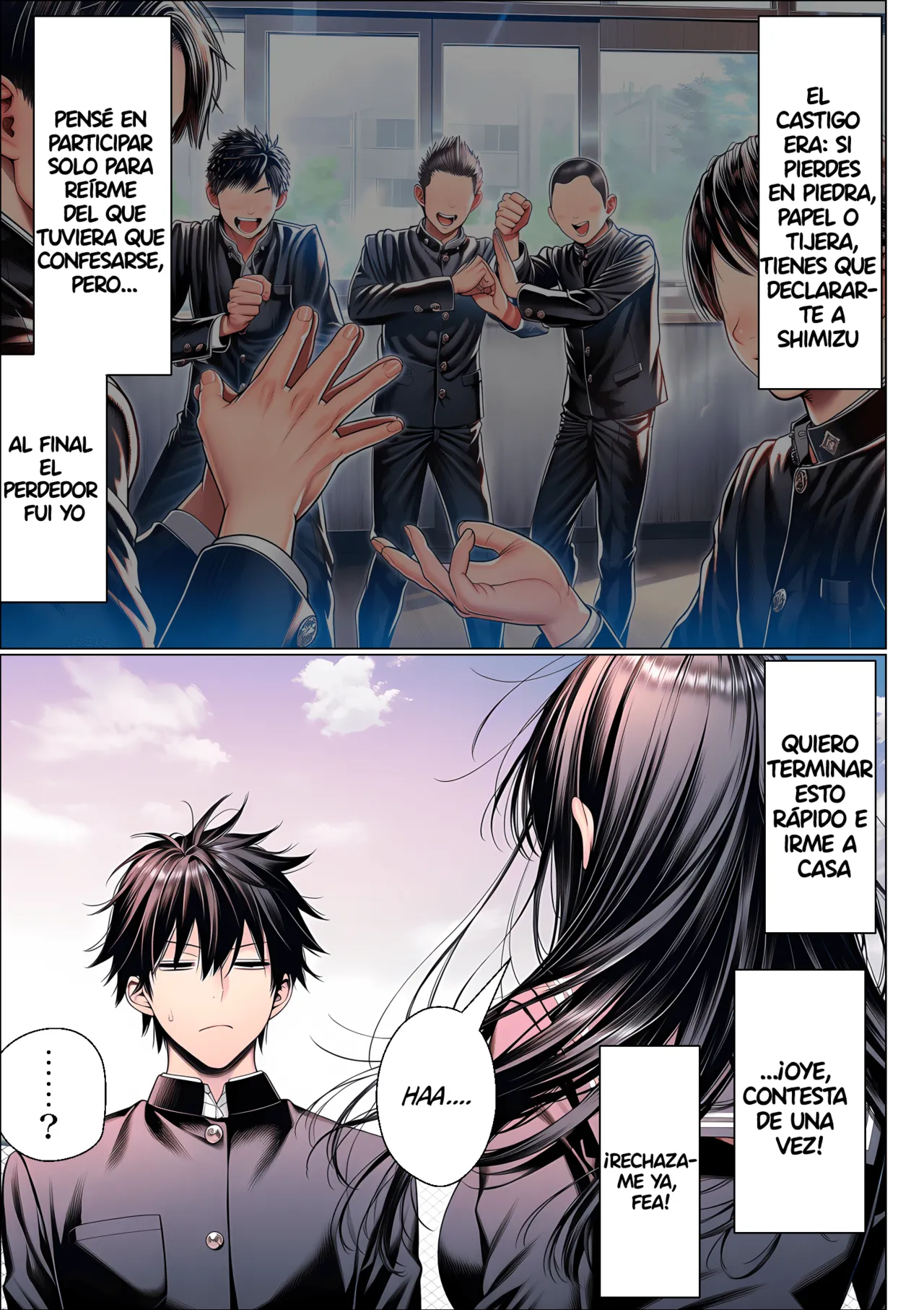 Batsu game de jimibusu ni Kokuhaku shitra haramasechatte kekkon surukotoni natta page 7 full