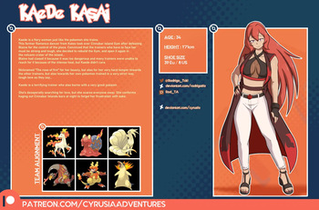 1. Cyrusia's Adventures / Lore Infos / Character Sheets / New Gym Leaders cover