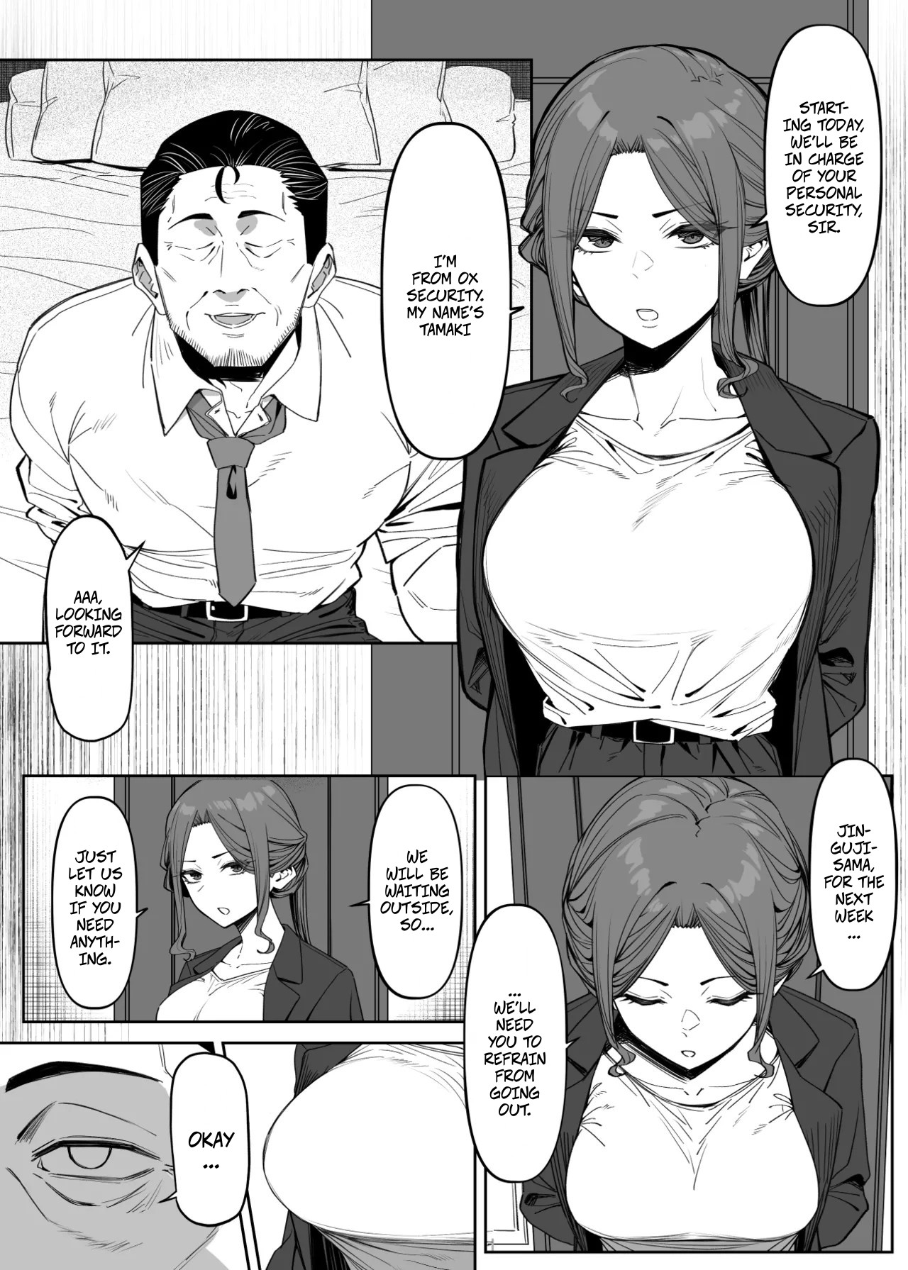 A Bodyguard Without Protection -- Bodyguard ha Mamorenai page 1 full