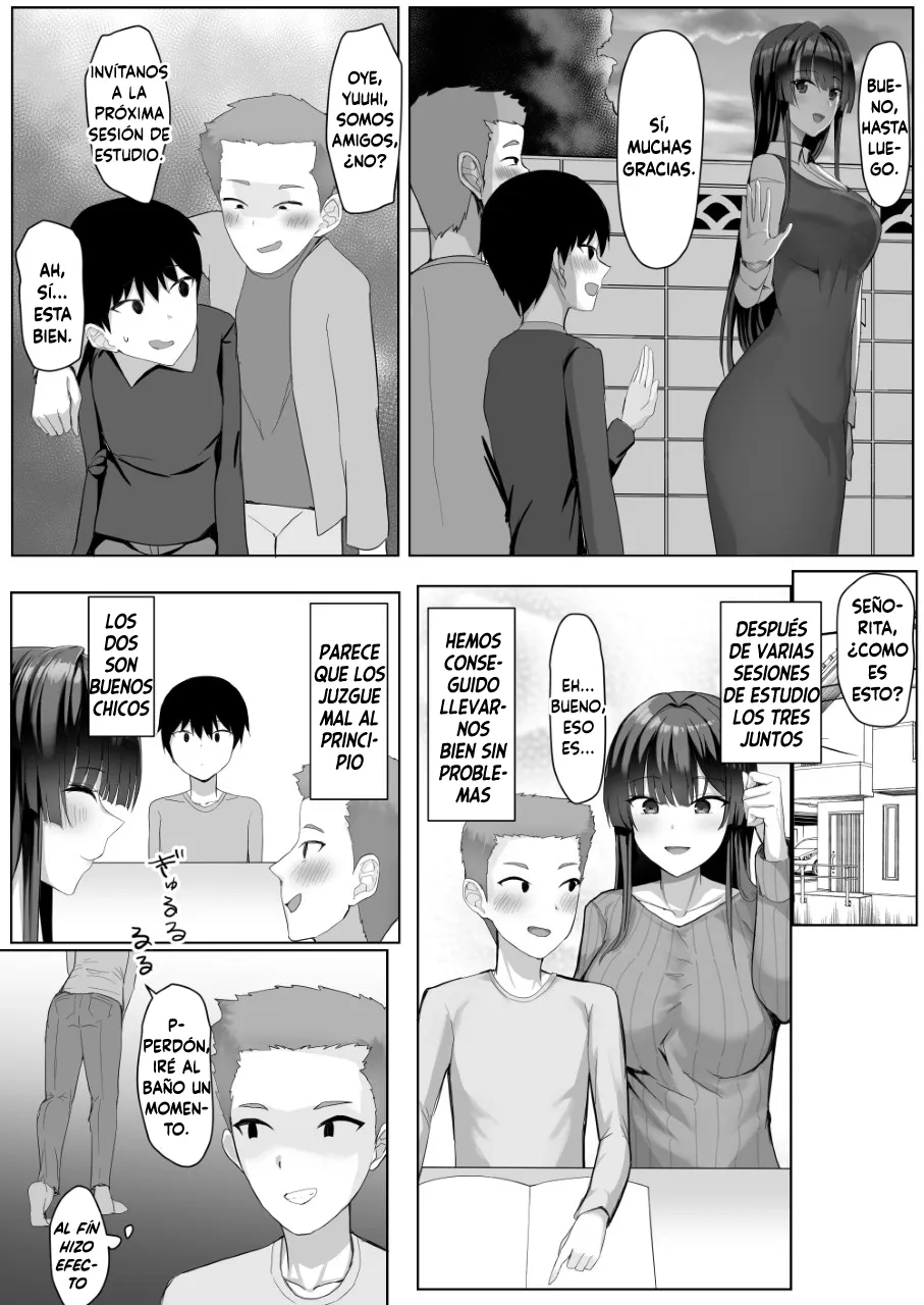 Boku ga Saki ni Suki datta Kateikyoushi no Onee-san ga Tomodachi ni Yokodori Sareteta｜La profesora que me gustaba me fue robada por mis amigos page 9 full