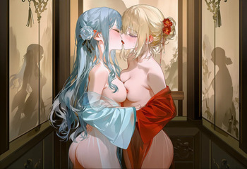 【前戏+正戏1+正戏2】织女*2和憋了一年的牛郎 cover