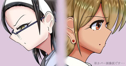The Story of the Class President and the Gyaru Getting Kidnapped Together and Comforting Each Other with Lesbian Sex Afterwards