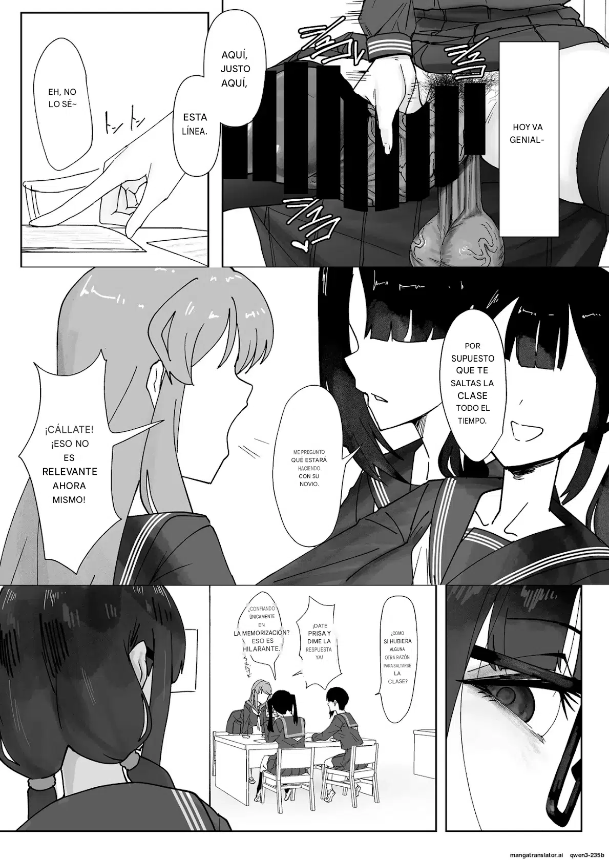 Futanari Pigtails Futagawa-san Español page 4 full