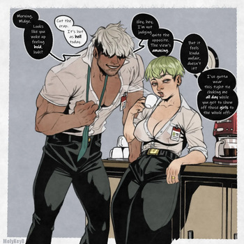 Midori Ringo x Mako Sensuikan cover