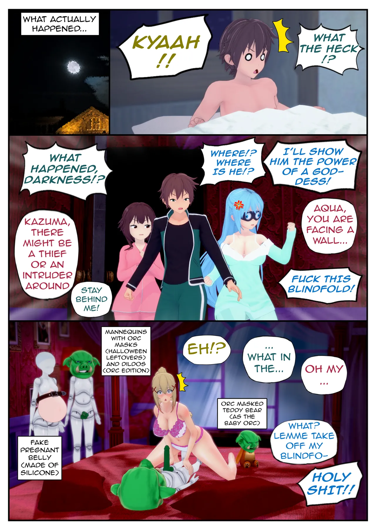 Konosuba Dark Fantasy page 7 full