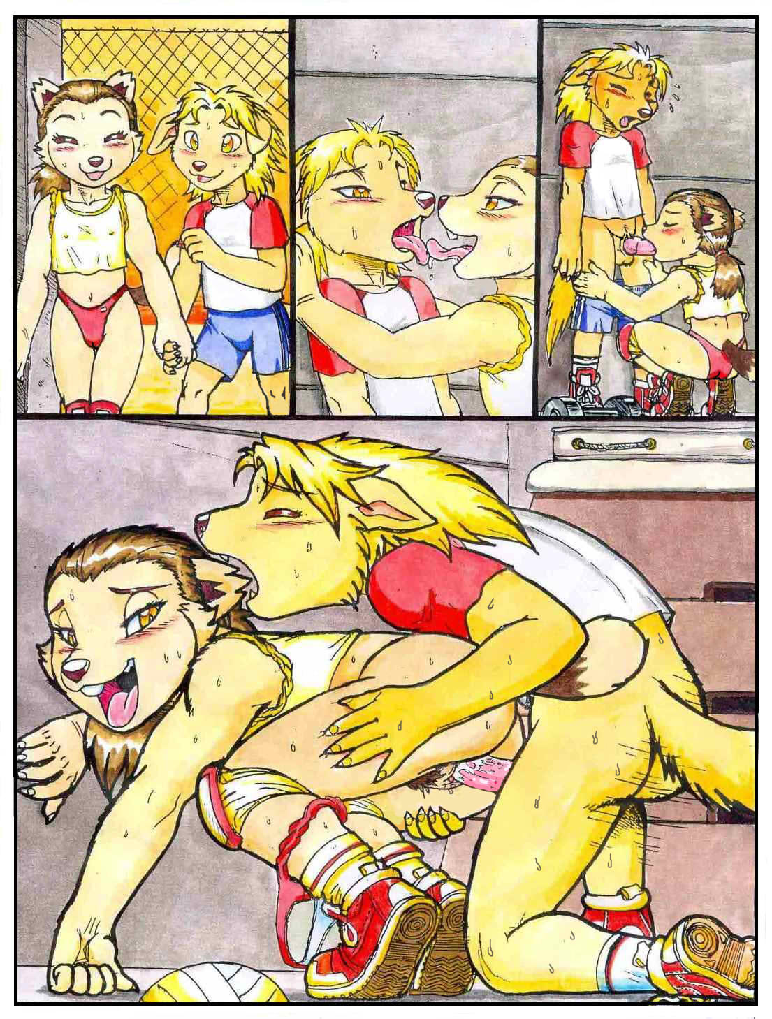 After Gym Class Delight &amp; Squirrel Girl and Dog Boy the Return page 1 full