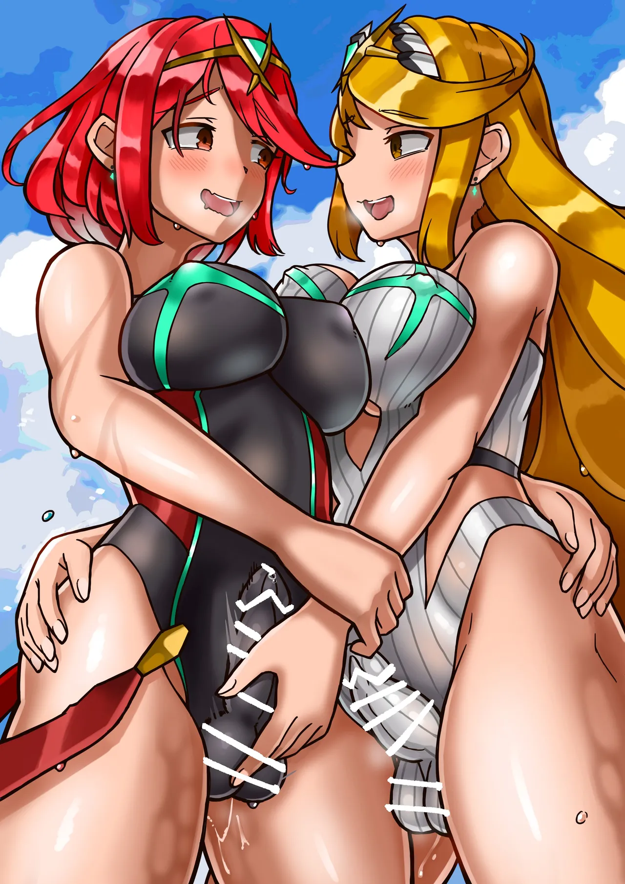 Pyra x Mythra page 1 full