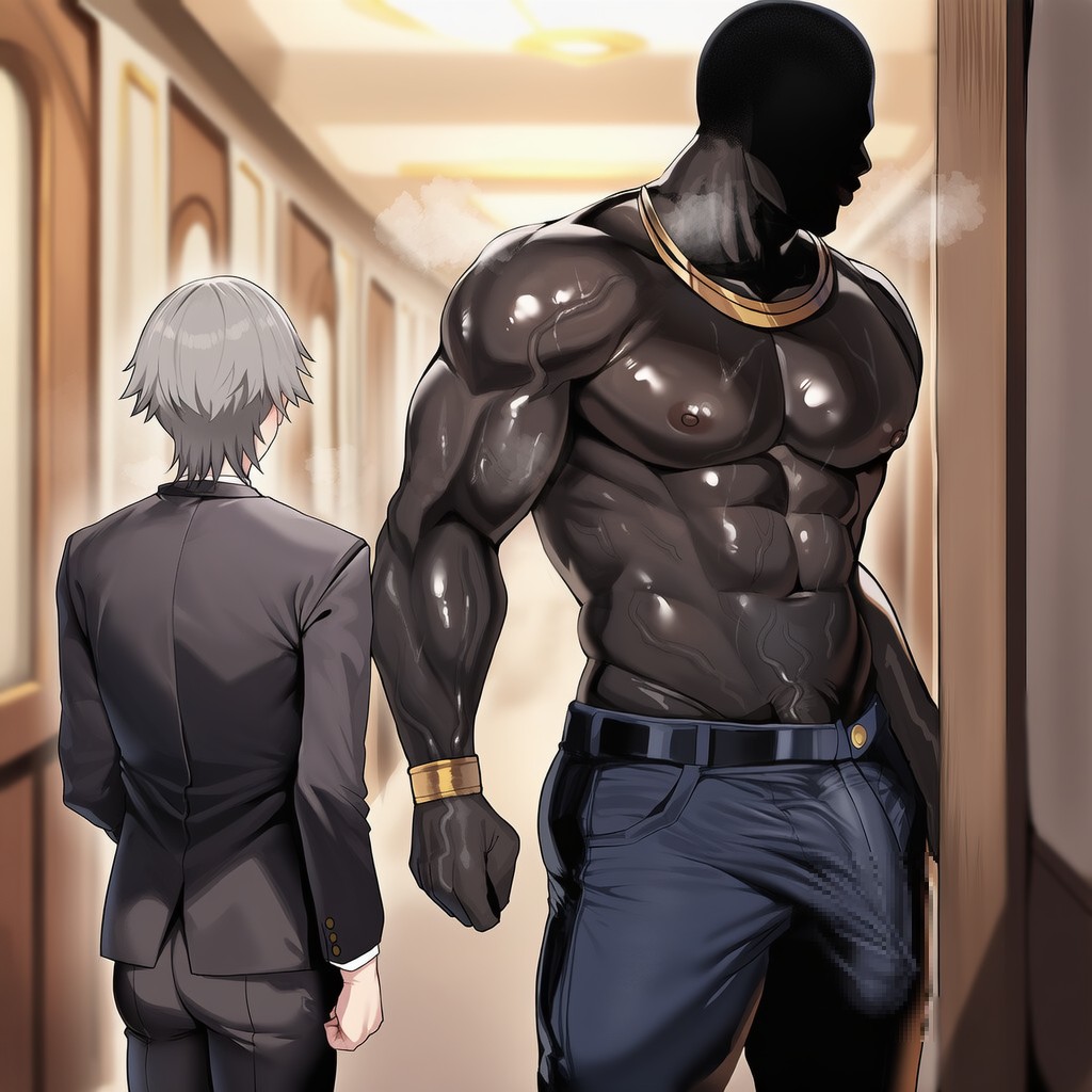 曼波~曼波~/Manbo~ Manbo~  Black man violently assaults Kafka page 10 full