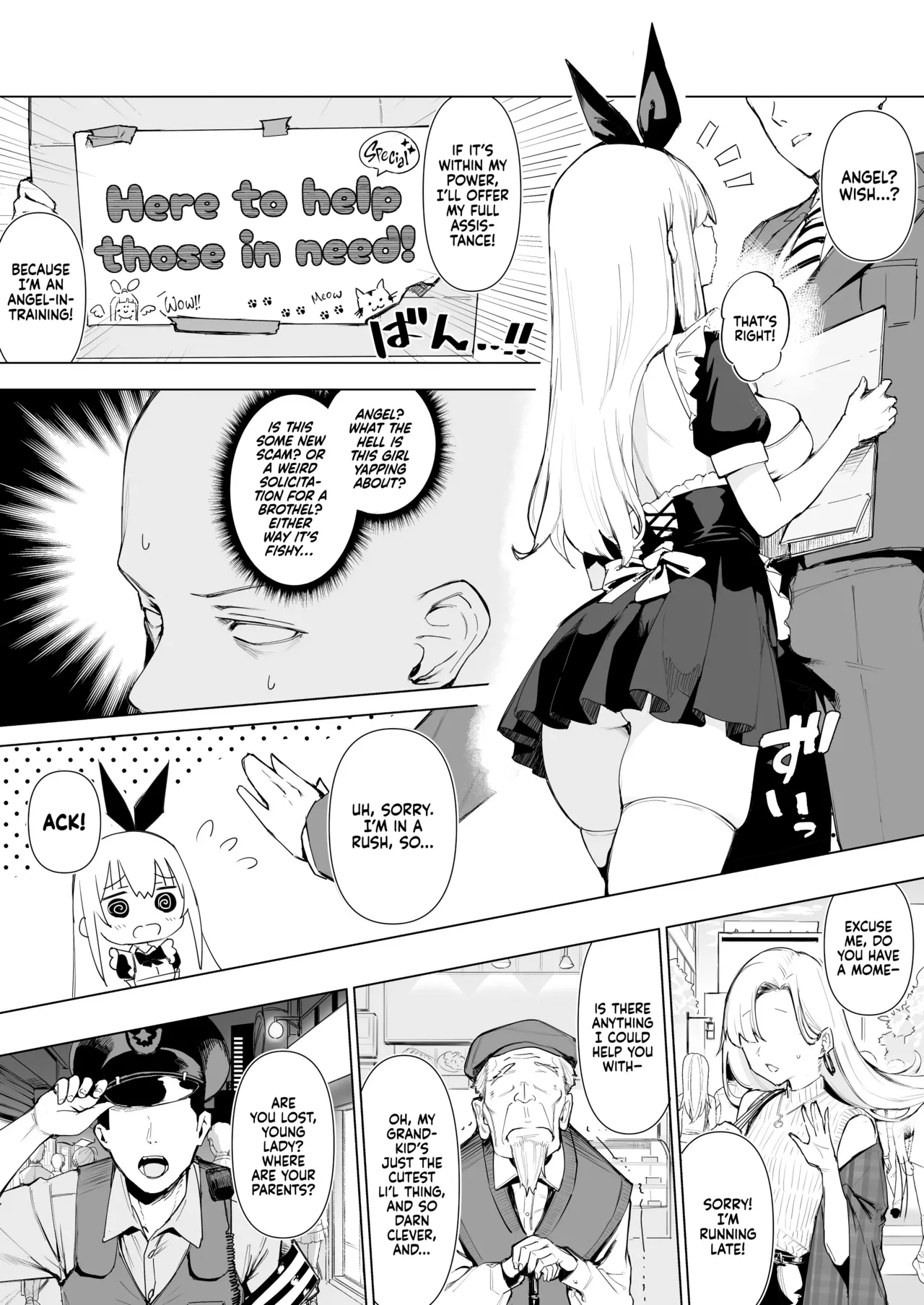 Tenshi Hirotta kara Haramaseru ~Ojii-san Senyou Botebara Onaho ni Naru made no Kiroku~ | I Met an Angel, and then I Knocked Her Up ~A Record of Becoming Oji-san’s Personal Preggo Belly Onahole~ page 4 full