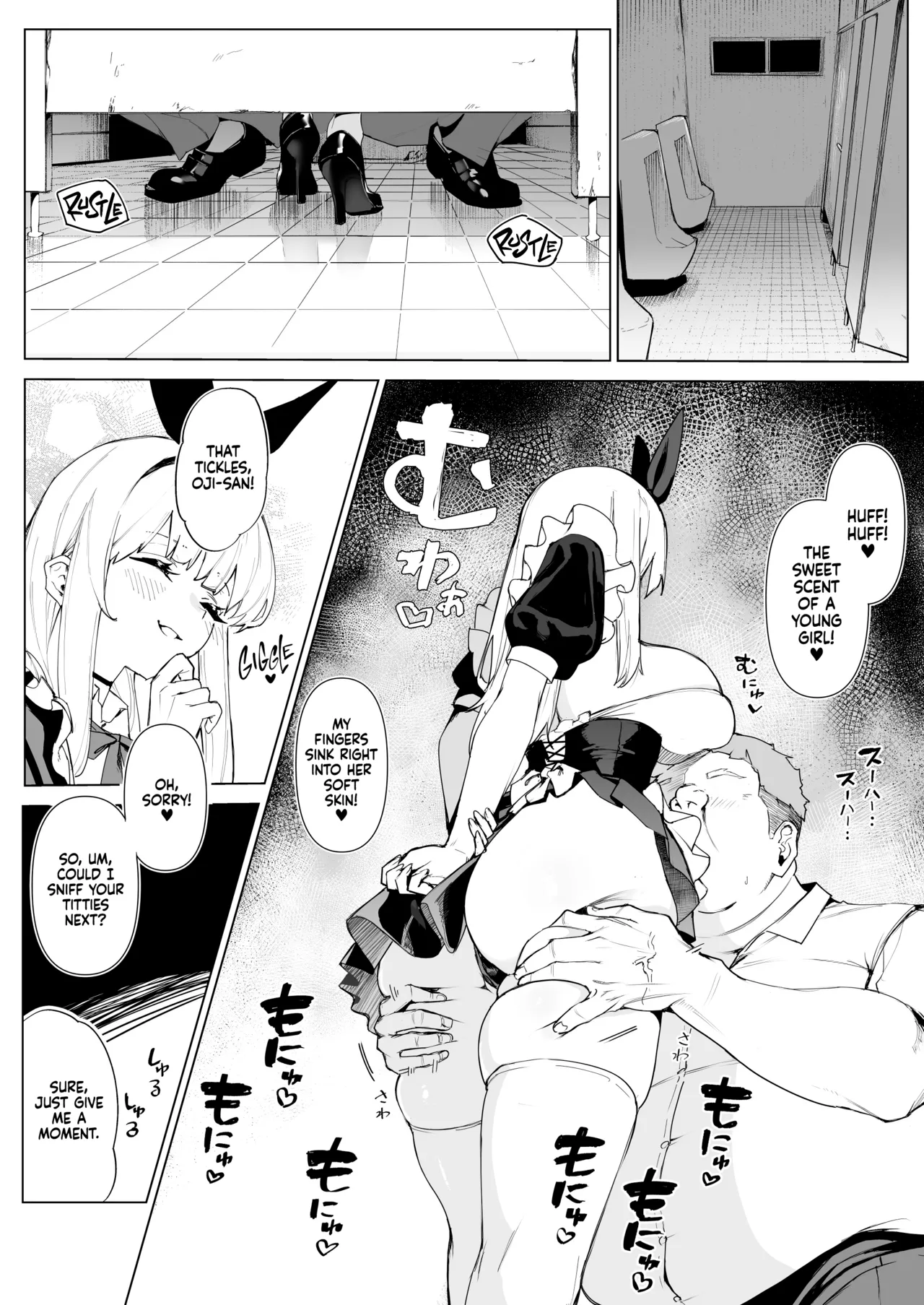 Tenshi Hirotta kara Haramaseru ~Ojii-san Senyou Botebara Onaho ni Naru made no Kiroku~ | I Met an Angel, and then I Knocked Her Up ~A Record of Becoming Oji-san’s Personal Preggo Belly Onahole~ page 9 full