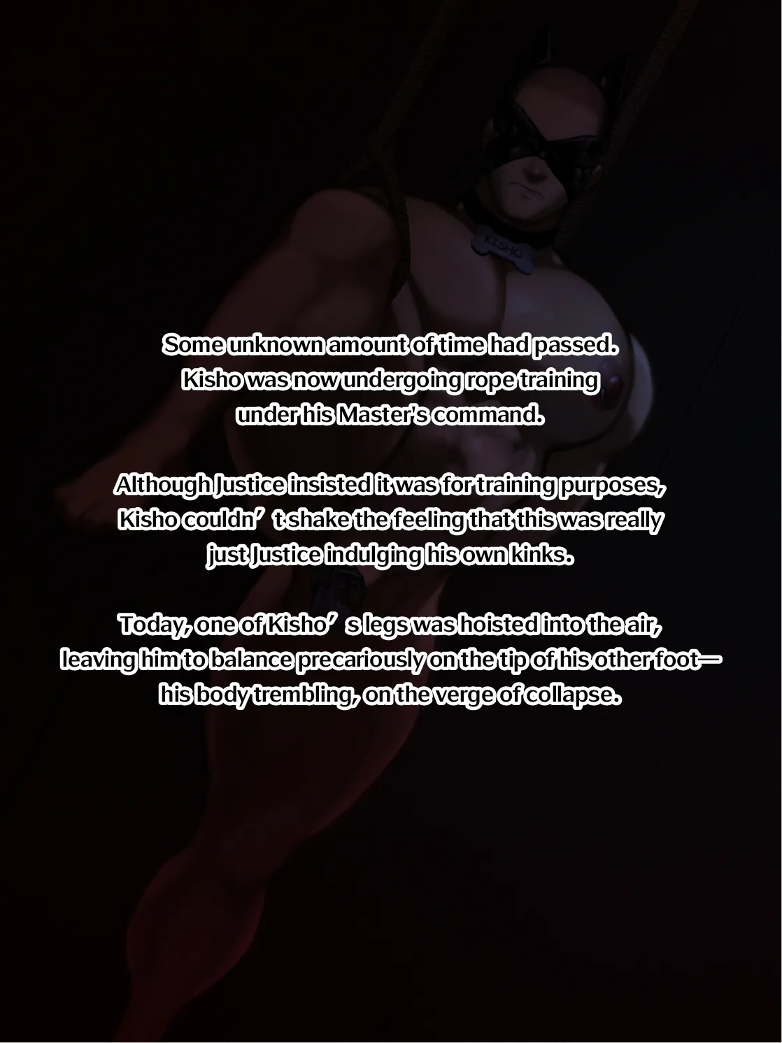 【Yetigo】《Kisho the Dog Slave》17 Dog trainer-Bondage art page 1 full