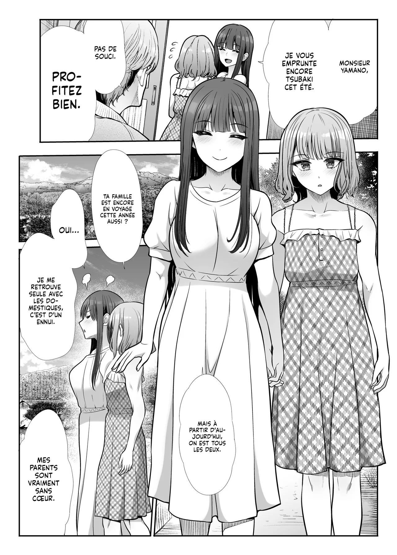 Shimai Gokko ~Kono Natsu Boku wa, Mesu no Yorokobi o Shiru~ | Jouons aux Sœurs cet été encore, et nous connaîtrons bien des bonheurs grâce à mon Corridor page 7 full