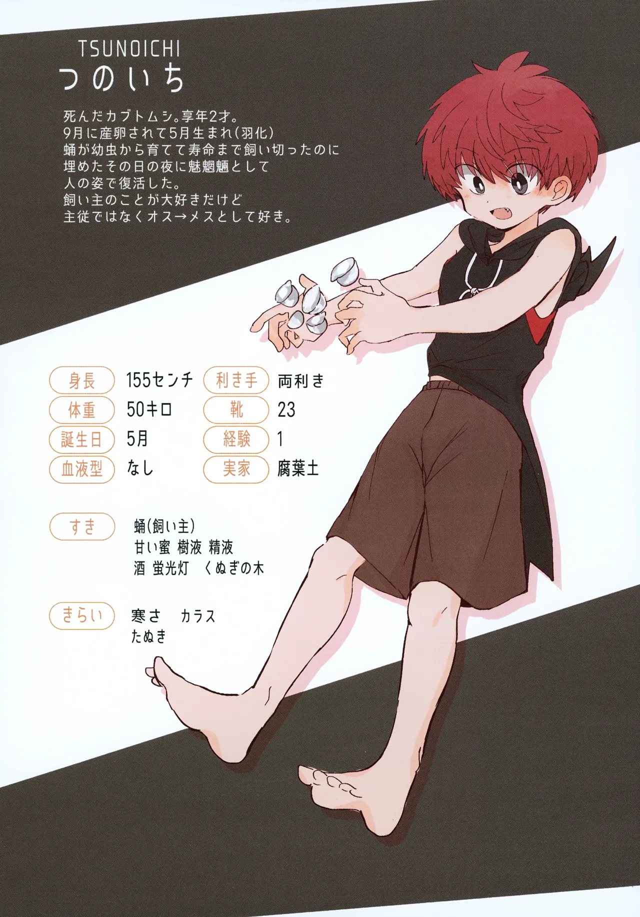 Chimimou Land Character Book page 3 full