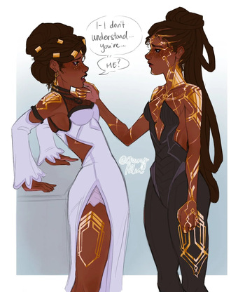 S2 Mel meeting S1 Mel cover