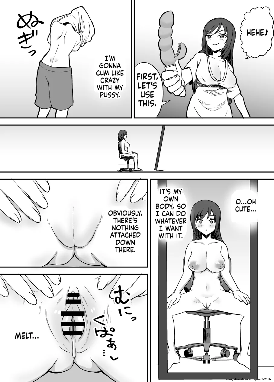 Karui Kimochi de TS Kusuri ni Te o Dashita Otoko ga Mi mo Kokoro mo Mesu Ochi Suru Made  Onanie Hen page 5 full