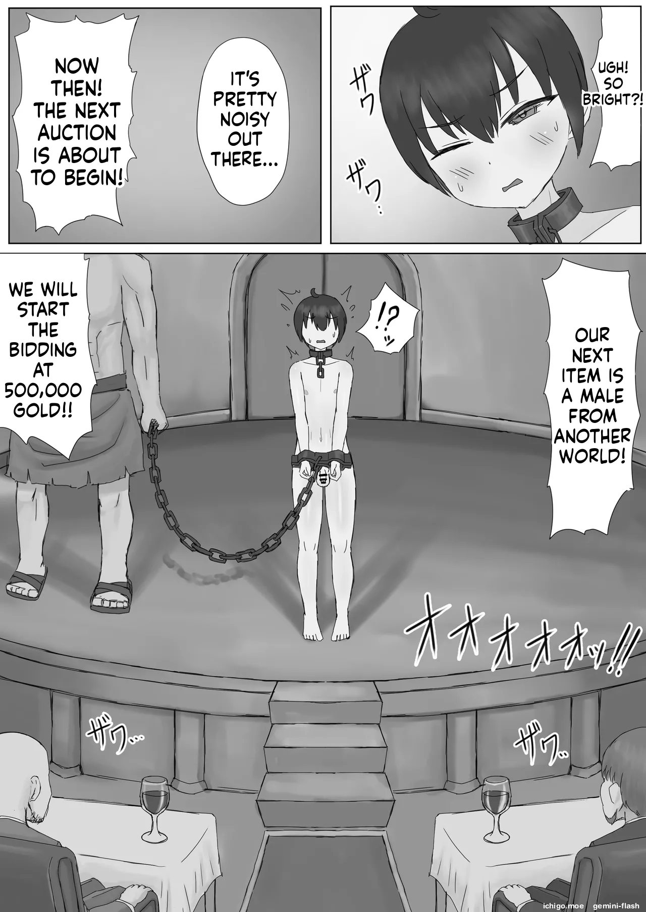 Isekai de Seidorei ni Sarete Mesuochi Saseraremashit page 8 full