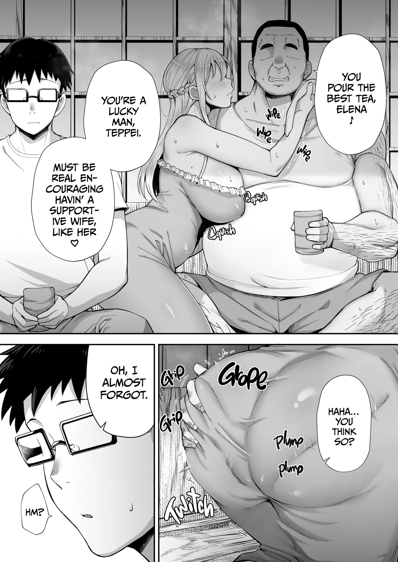 Big Boobed Wife Fucking My Uncle Behind My Back! 2 page 5 full