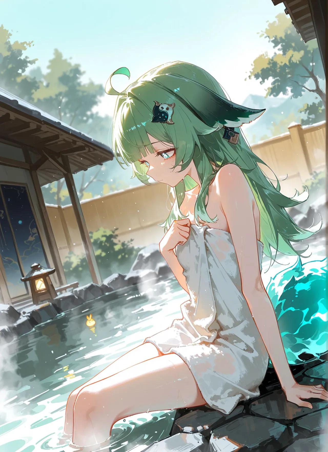 【星柱力】 フォフォ、男湯に挑戦 page 7 full