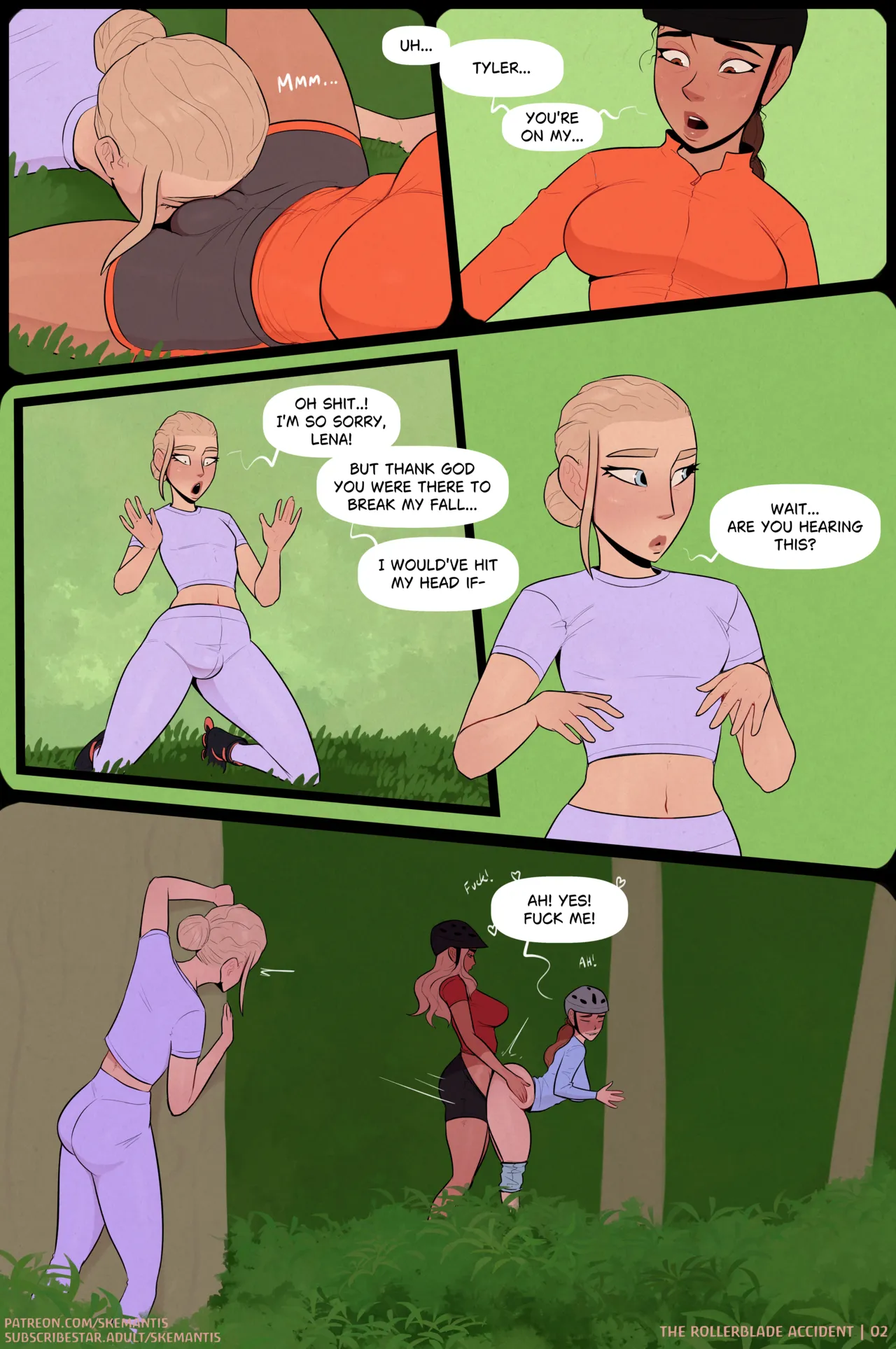 The Rollerblade Accident page 2 full