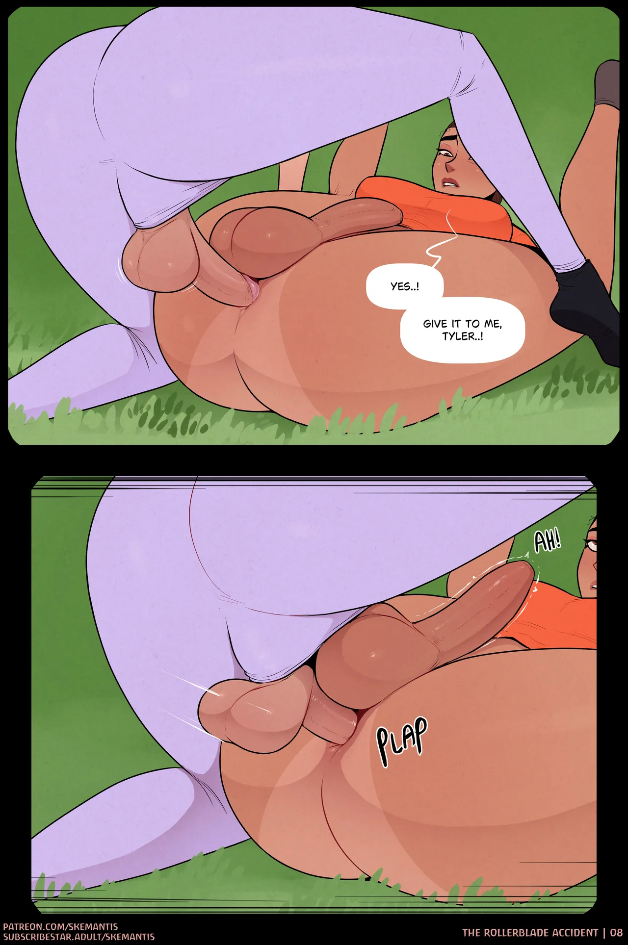 The Rollerblade Accident page 8 full