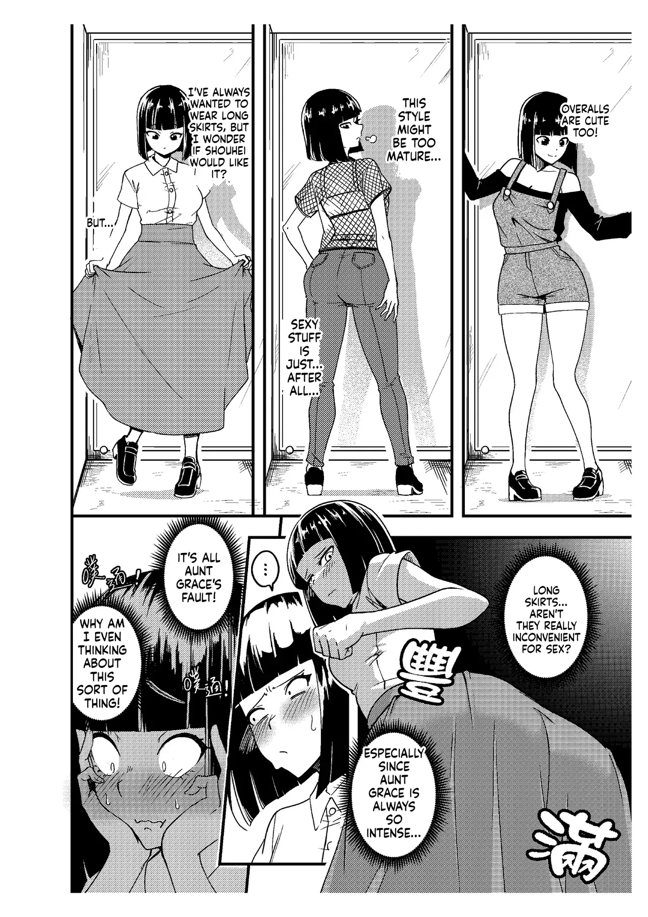 How I discovered my boyfriend's American mom is a futanari Part 2 page 9 full