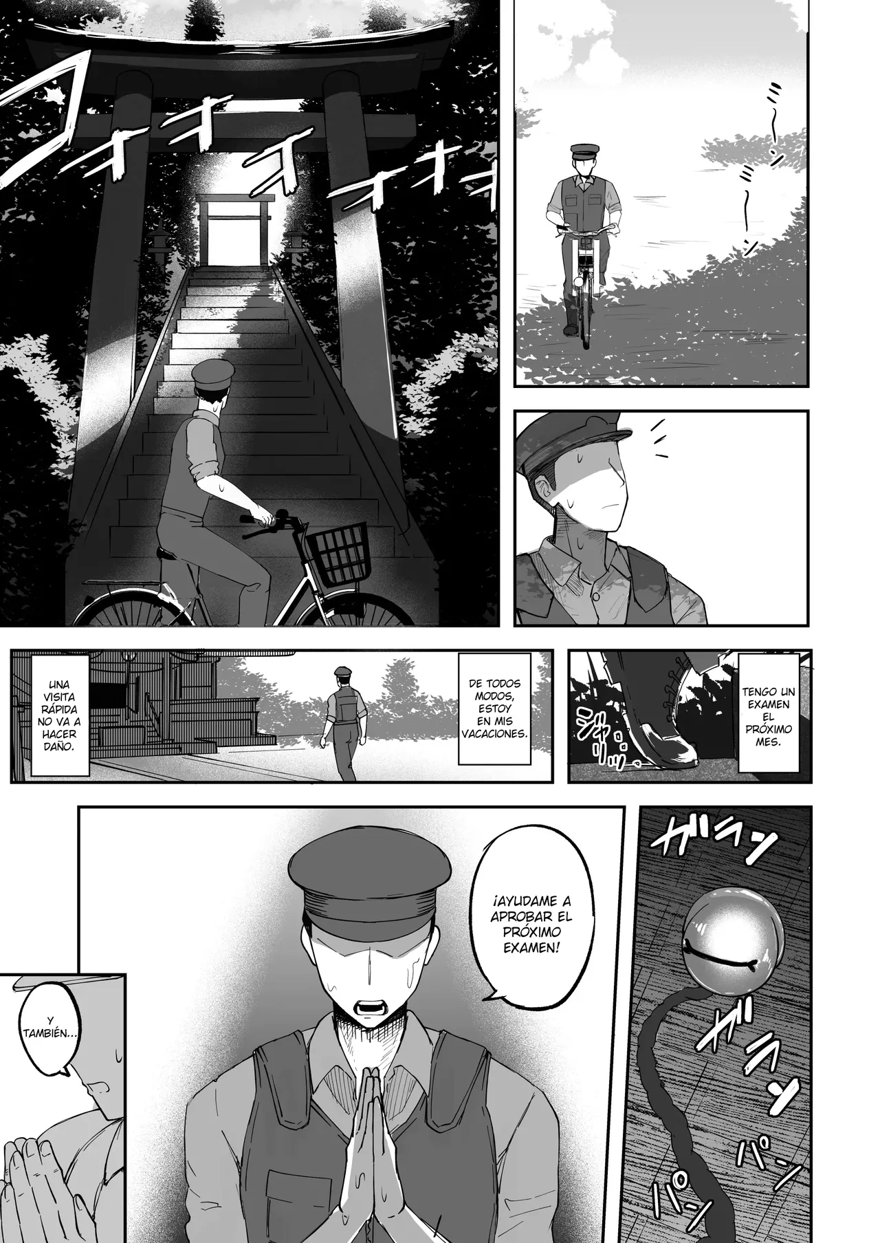Futanari Futago Miko Tamahou-chan to Tamaran-chan｜Shuho-chan y Shuran-chan, Las Sacerdotisas Gemelas del Santuario Futanari page 3 full